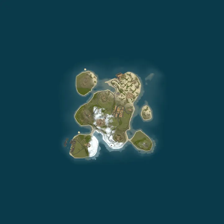 Map of Rust Server - Pinehosting.com