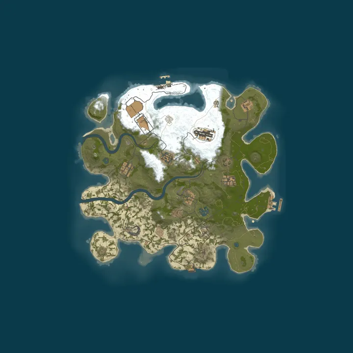 Map of KubaLand | 2x | Monthly