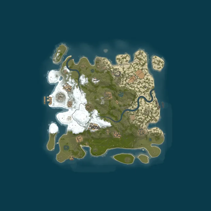 Map of Havoc Rust 10x