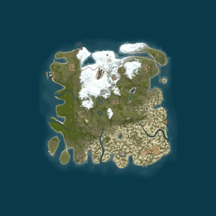 Map of PVE Chill Zone