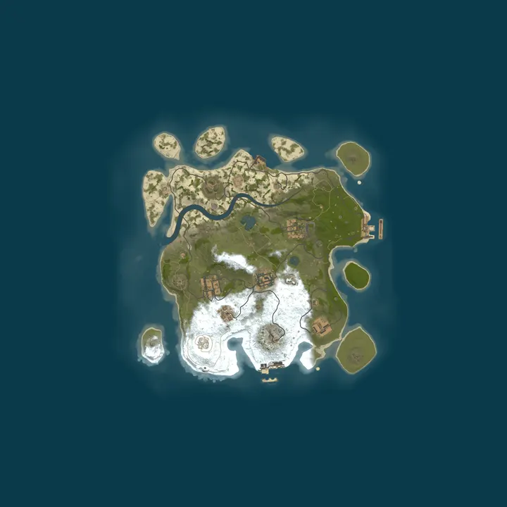 Map of My Untitled Rust Server