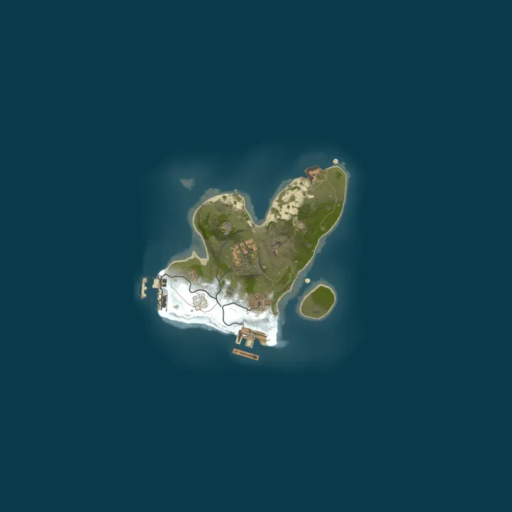 Map of My Untitled Rust Server
