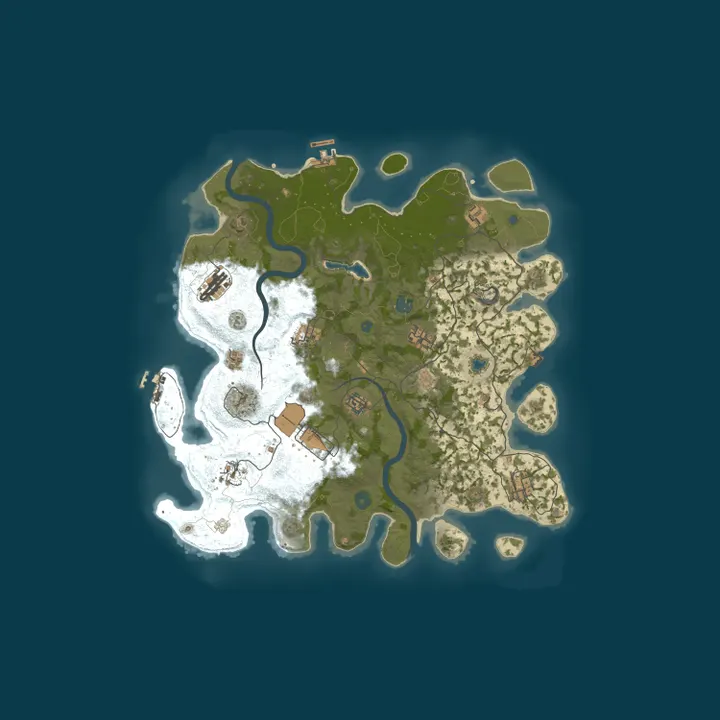 Map of [US] Defiance Rust | 1.5x | Vanilla | Thursday | Just Wiped |