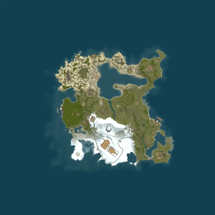 Map of Bearly Surviving