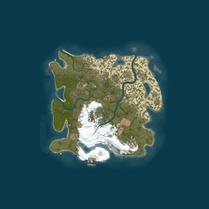 Map of US East | Low Pop | Solo/Duo/Trio | Sat Wipe | GRIPEYOU