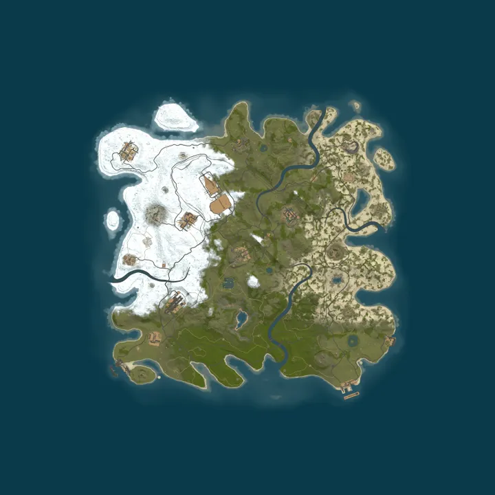 Map of Let's Go! US |10X TruePVE|RaidableBases|24/7DeepSea|MyMini|Free