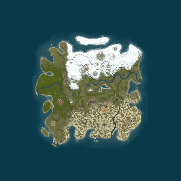 Map of Los Primos Server