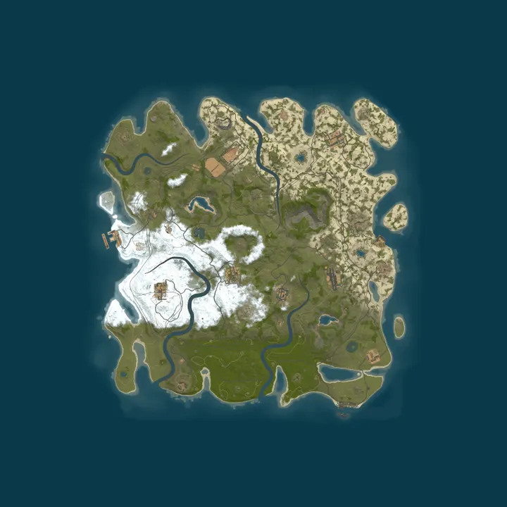Map of Rusty Tugboat | 5x | 1-4 | Tugboats | Skilltree | /mini | /shop