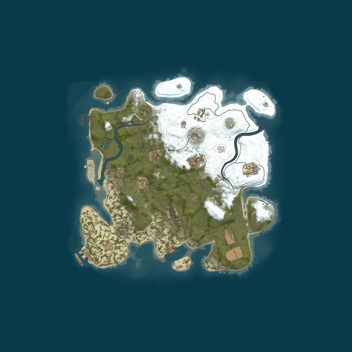 Map of #2 DOZA RUST X20/X50 | MAX3 | LOOT+ | ДЛЯ НОВИЧКОВ