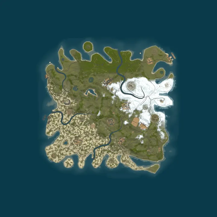 Map of [JP][PvE]mameserver初心者おいで！