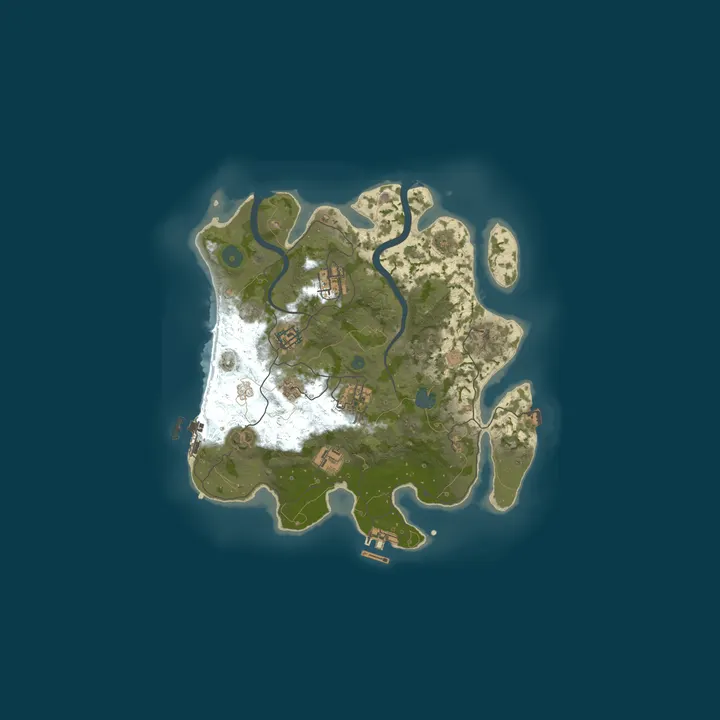 Map of [EU] Renewal Rust #4 | 2x Solo / Duo / Trio - Mondays