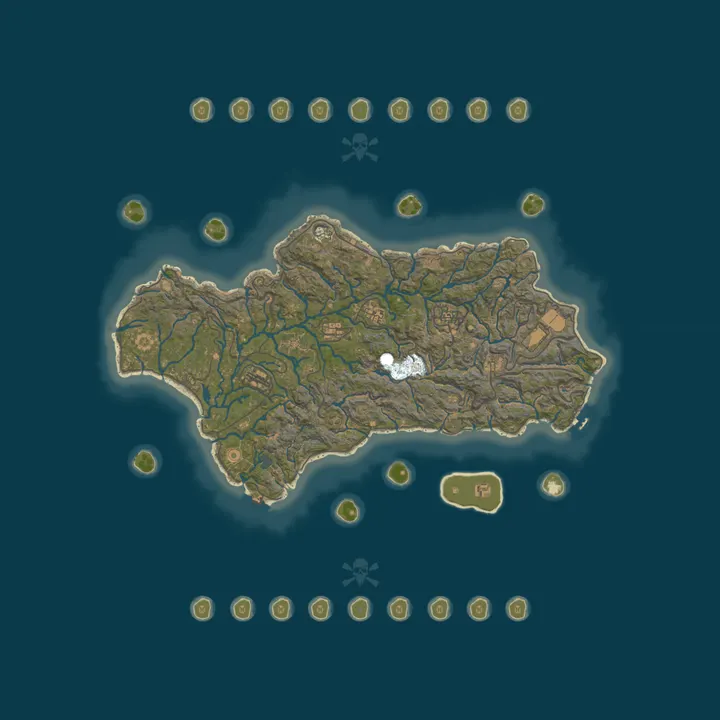 Map of [UK/ENG] [FourZeroFour-PvE 1000x] Wiped [1/10 12 days ago]
