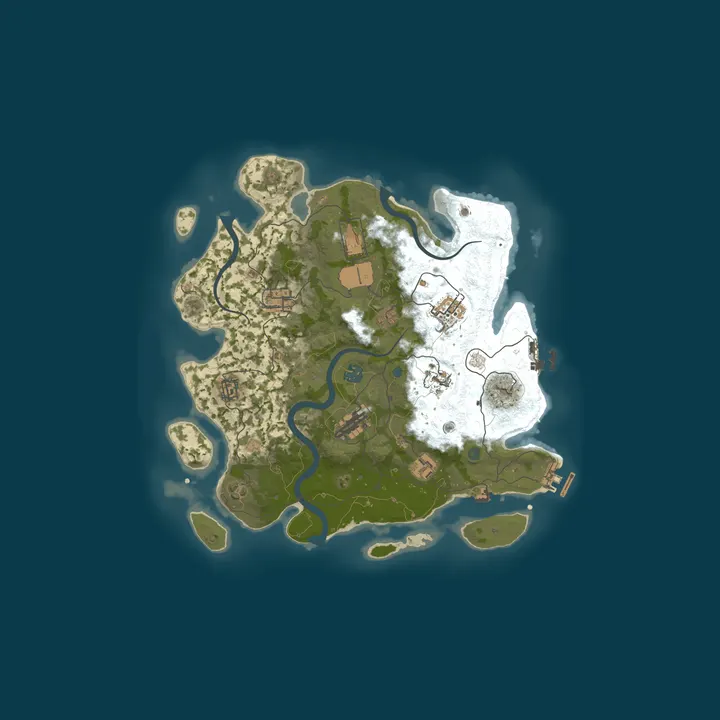 Map of BondyGaming Rust