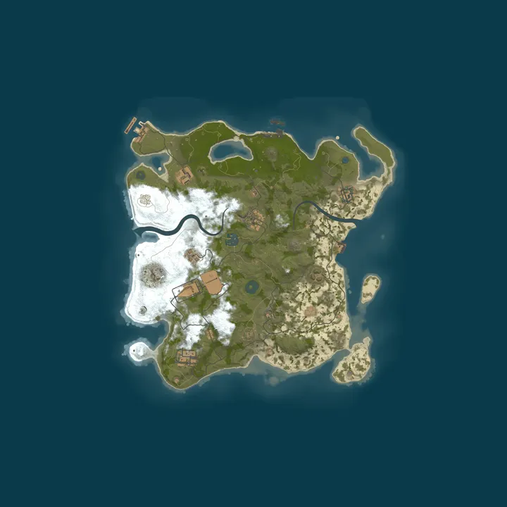Map of rustespaña