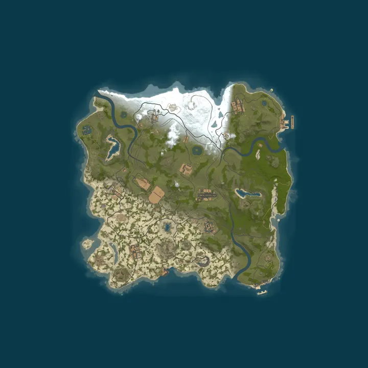 Map of HQM.GG EU 5x Monthly Solo/Duo/Trio/Quad - Skins - Pvp - ORP