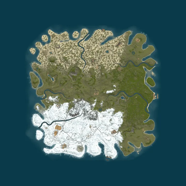 Map of GDSP TEAM | Serveur Communautaire FR PvE