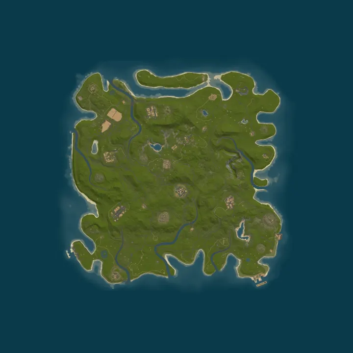 Map of #CHILL | Monthly | Jungle only | 50% Upkeep