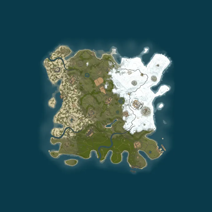 Map of (Ger PvE) Feierabend-Gamer.de Rust