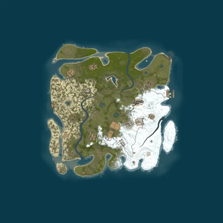 Map of [UK] RUSTOPIA 3X SOLO/DUO MONTHLY