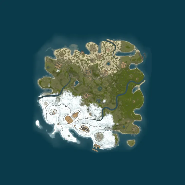 Map of [EU] EURUST 2X | 2X LOOT | EASY SERVER | Monthly Wipes