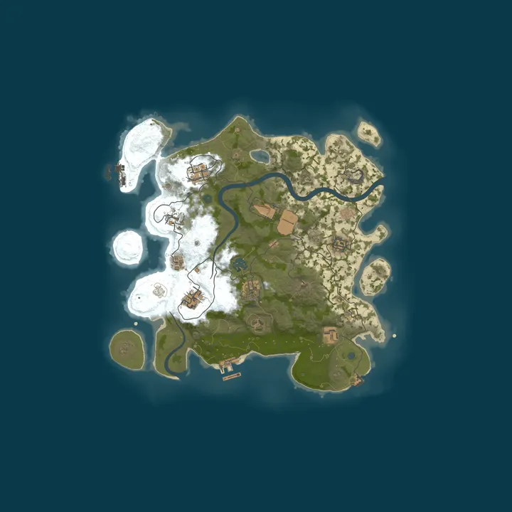 Map of NORDRUST | FRIDAY X2 | КЛАССИКА | Wipe 01.10