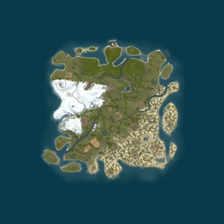 Map of [GER] Zeltplatz |Events|RB|XP|Skills|PVE| by chapter80.de
