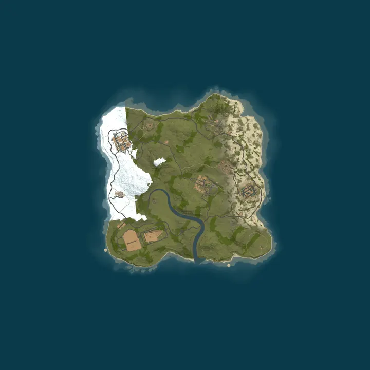 Map of EpicRust|2x| Solo/Duo/Trio| The Best Trio