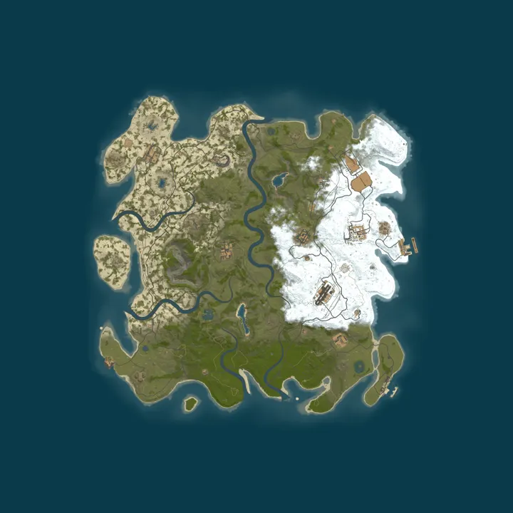 Map of [EU|BG] CapyRust 2x|Loot+