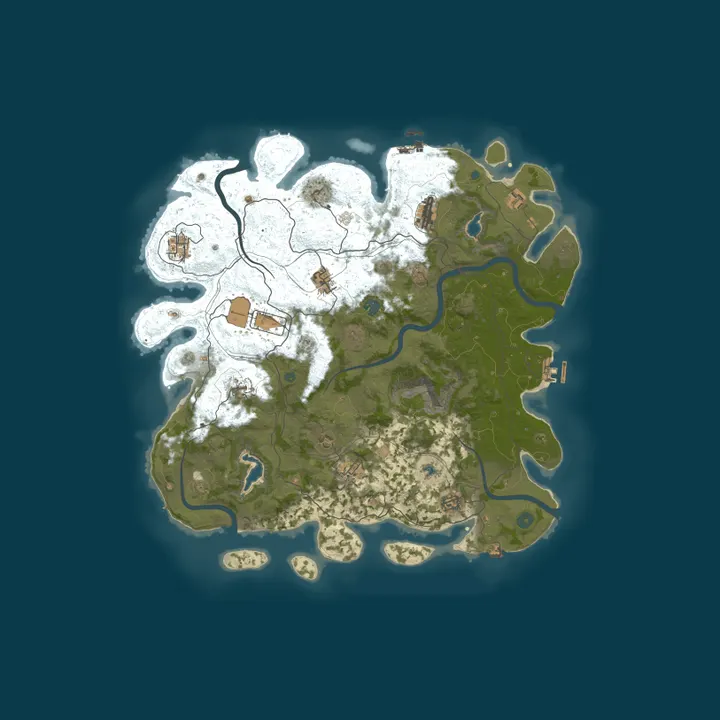Map of [EU] Rust Italia - Monthly | PVP | Solo/Duo/Trio/Quad
