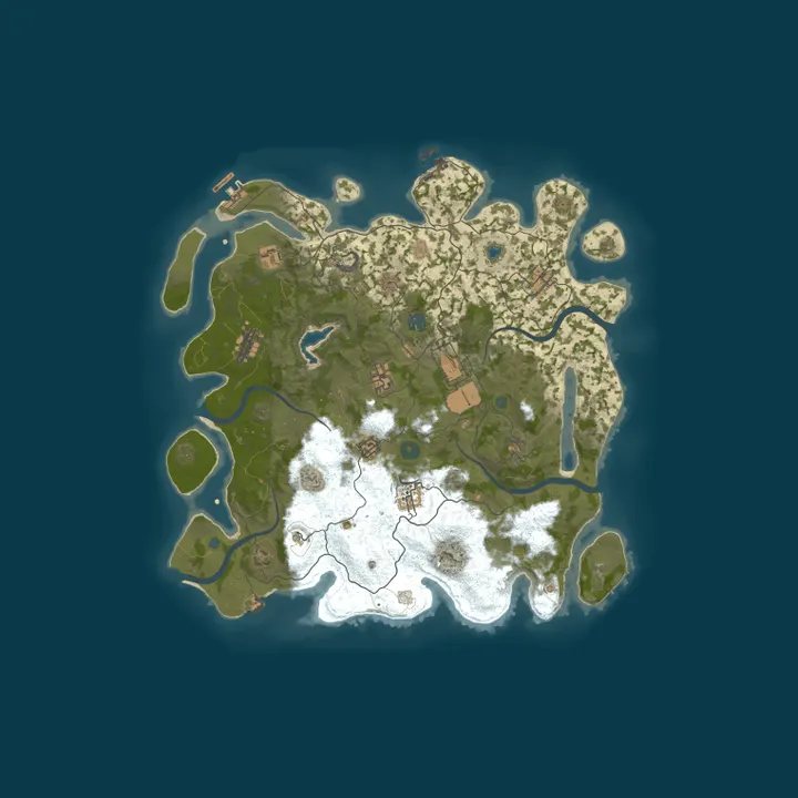 Map of Rust  U