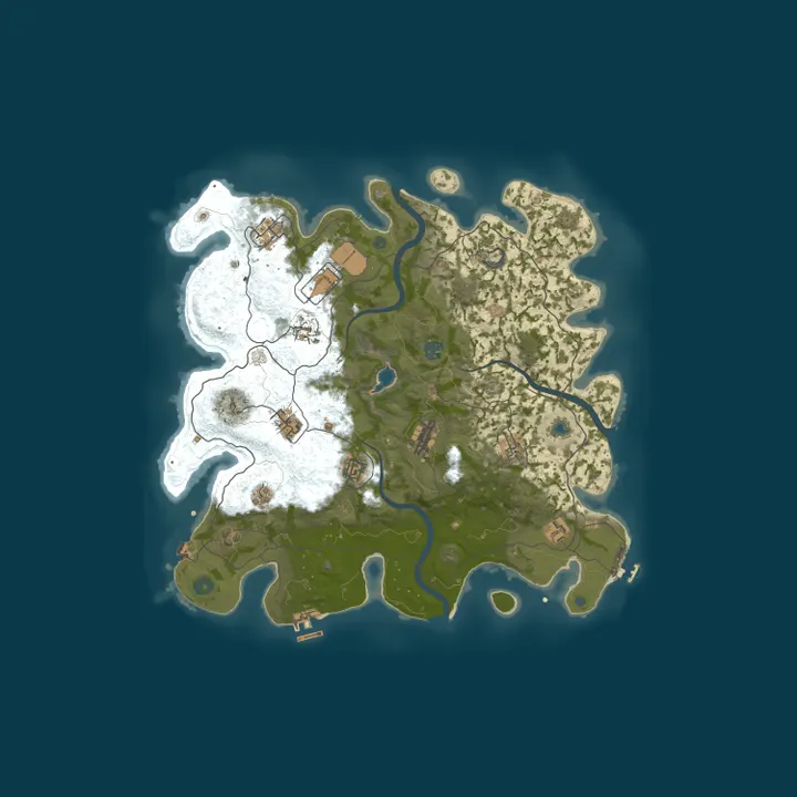 Map of Rust Wanted X2 Unlimited