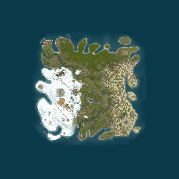 Map of Friendly Florida | 2x | Chill | Noob Friendly