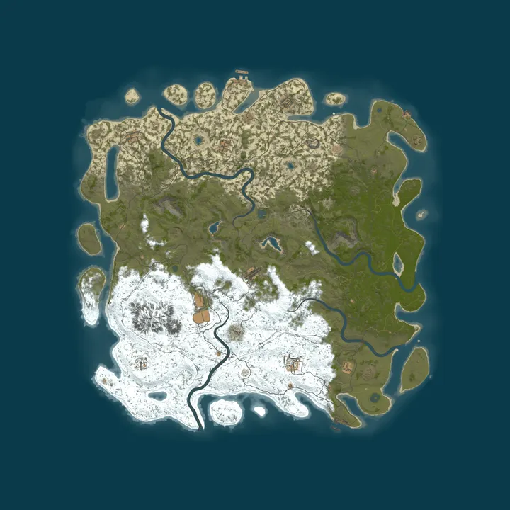 Map of [US] HatterGaming.gg | 5X | SOLO/DUO/TRIO | NO BP WIPE | WEEKLY
